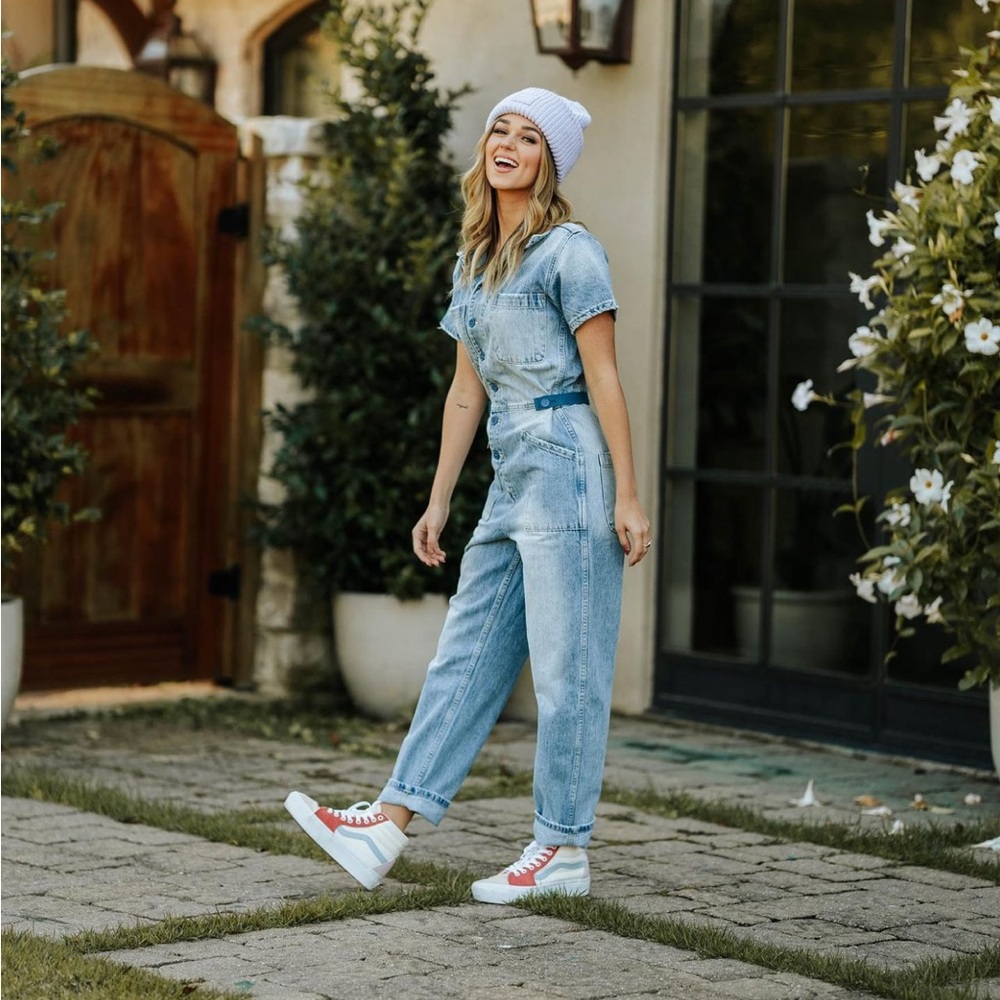 Denim jumpsuit